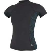 Womens Hyperfreak Skins Short Sleeve Rash Vest